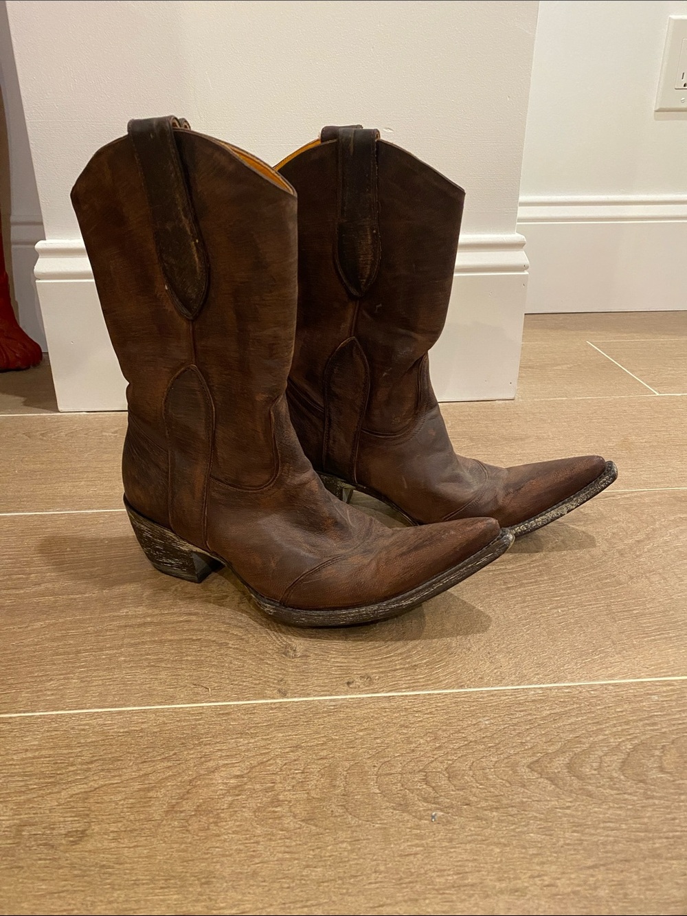 Old Gringo Dark Brown Leather Western Cowboy Boots
